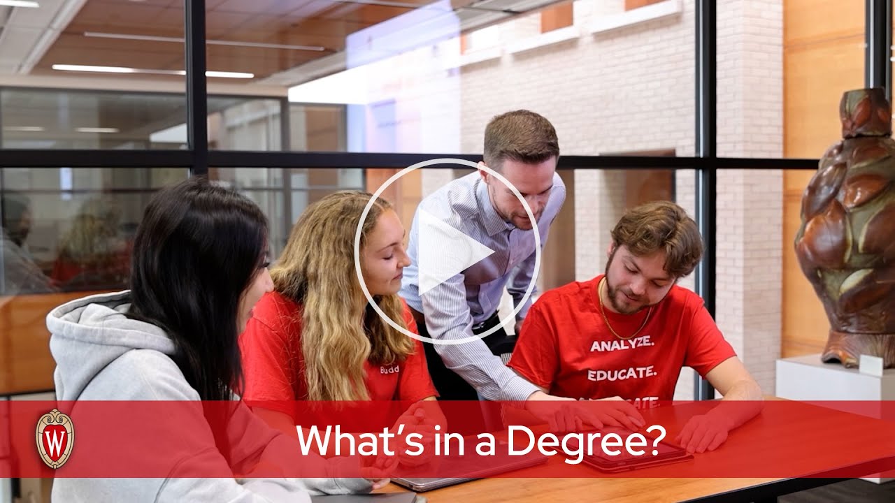 What's in a Degree? | UW&ndash;Madison School of Education