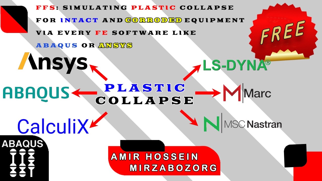 FFS: Plastic Collapse Simulation via Every FE Software based on API 579 and ASME