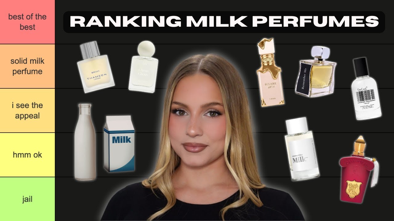 RANKING 45 MILK PERFUMES (à la perfumerism)