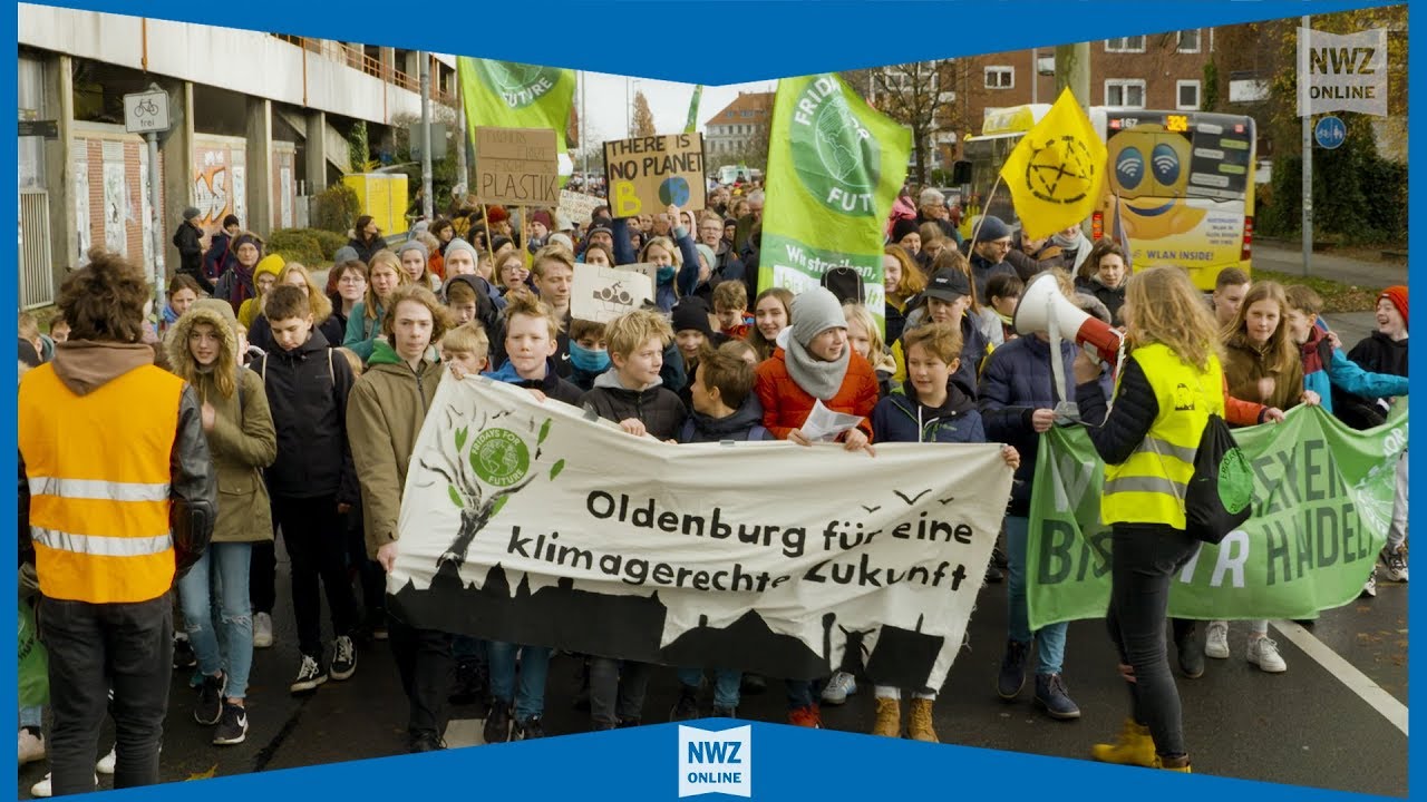 Fridays for Future: Klimademo zieht durch Oldenburg