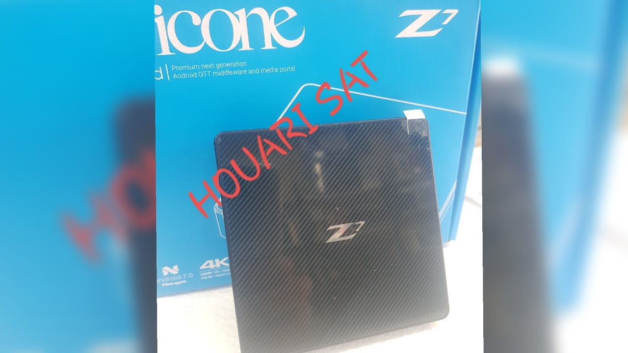 NOUVEAU  ☆ICÔNE Z7  TV BOX ANDROID☆ كل  شئ على الجهاز الجديد لشركة ايكون
