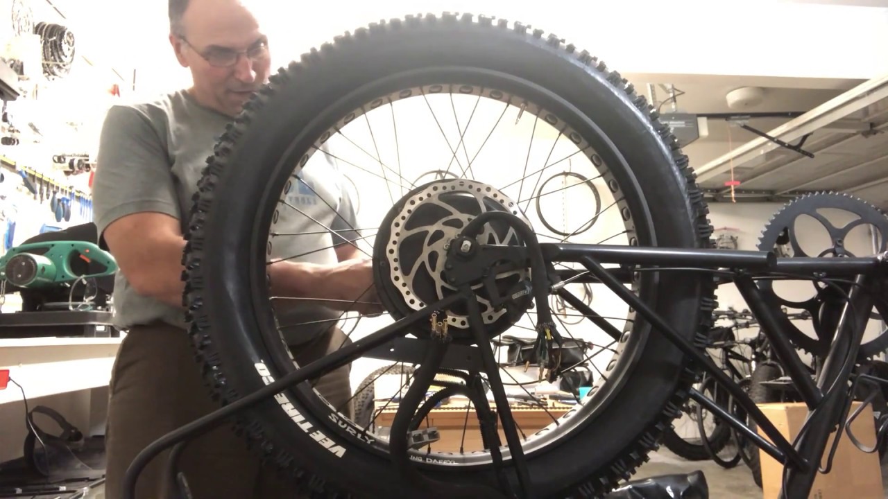 Installing a Heavy eBike Wheel & Torque Plates