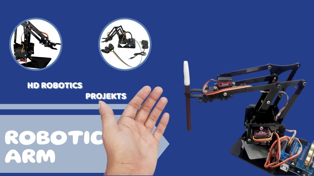 Robotik arm bei hd Robotics full Automatik DIY Produktion Roboter