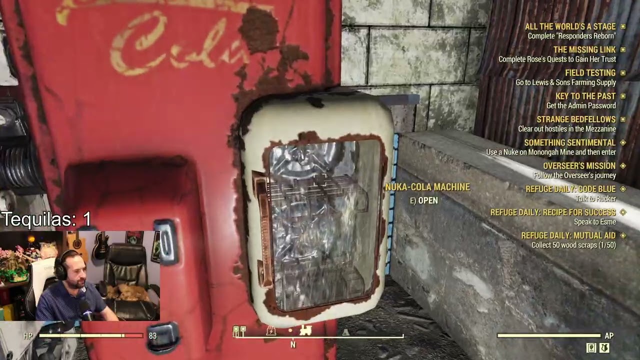 Fallout Friday-Eve | Why did Vault Boy cross the road? He was stapled to the chicken.
