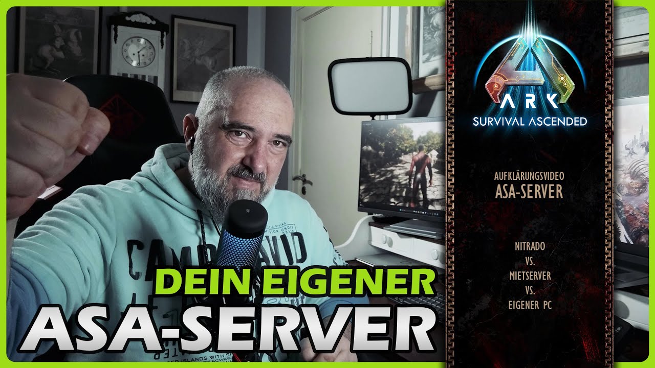 Dein eigener ASA-Server! Welche M&ouml;glichkeiten gibt es? Geht nur Nitrado? Eigener PC als Gameserver?
