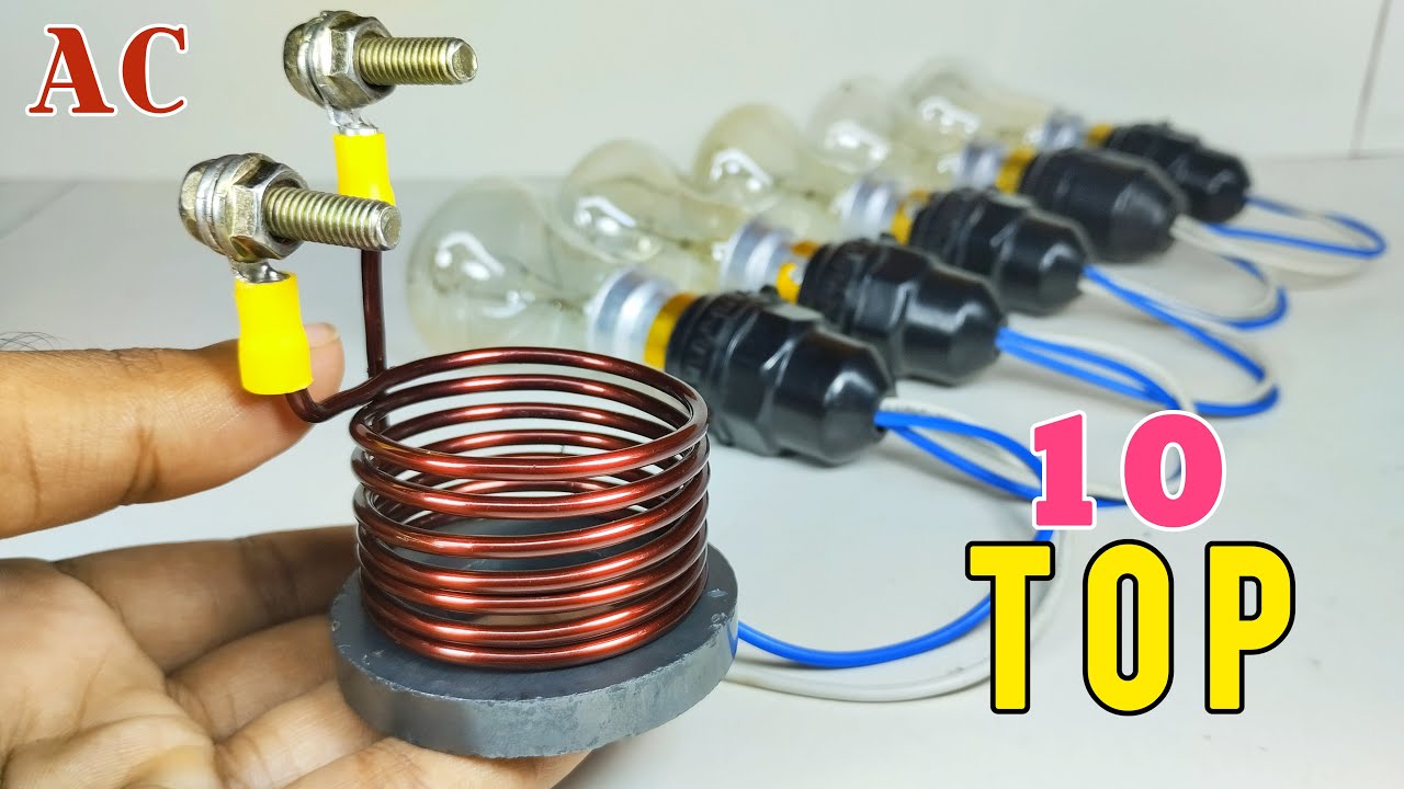 Top 10 Free Energy Generator 240v 2900KW with Coper wire use Magnet AC bulb