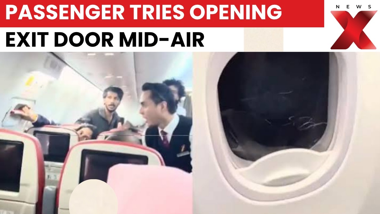 Batık Air Flight Scare: Passenger Allegedly Tries Opening Exit Door Mid-Air, Arrested In Kochi