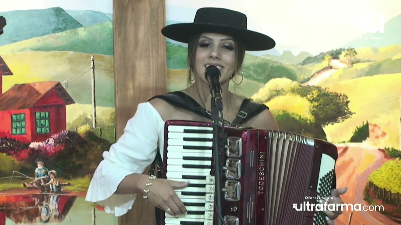 Kerolin Acordeonista e seu Pai - Programa Cheiro de Galpão