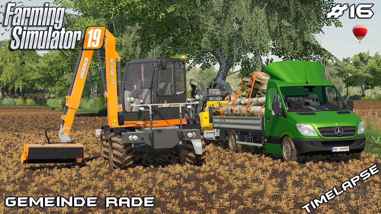 Cleaning edges of fields | Animals on Gemeinde Rade | Farming Simulator 19 | Episode 16