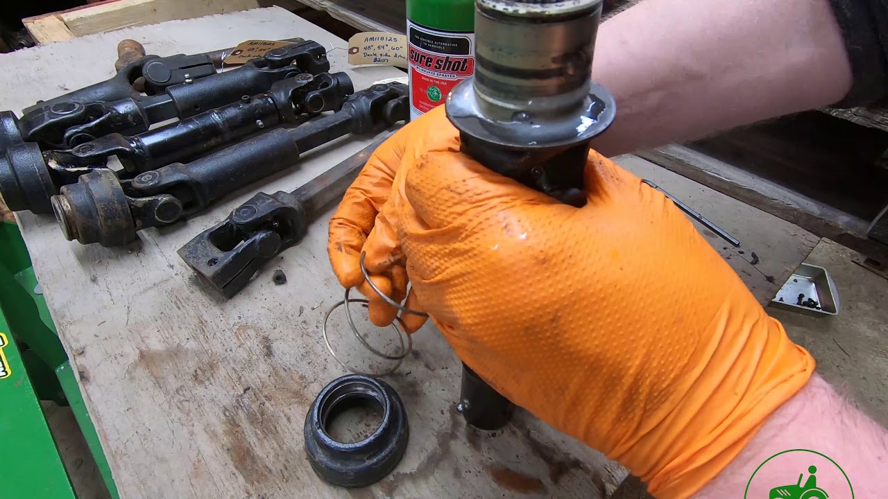 Drive Shaft Cleaning and Repair