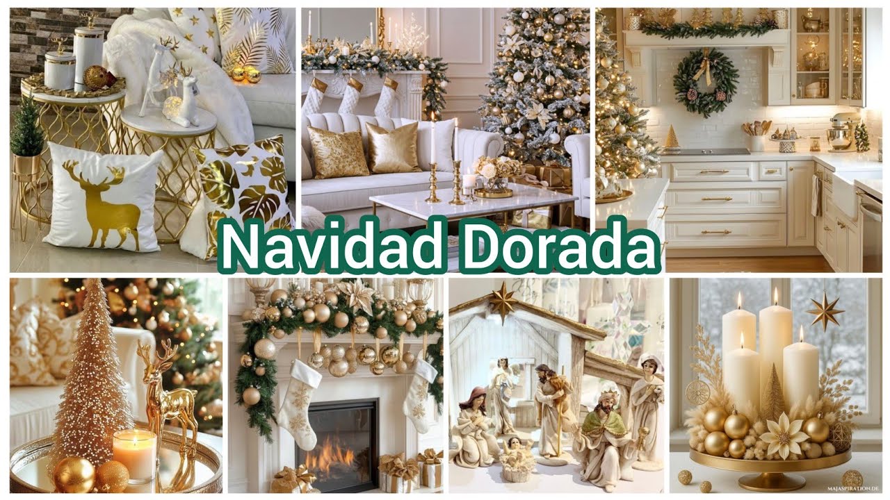 Navidad Dorada 2025 / Ideas para Decorar 🎄🎄