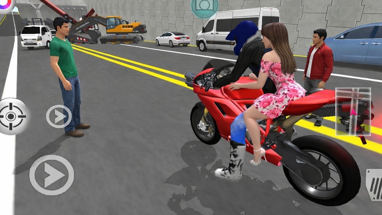 😡Red Super Bike Angry Mode 🔥– Full Speed Action Drive_3D Driving Class Simulator 