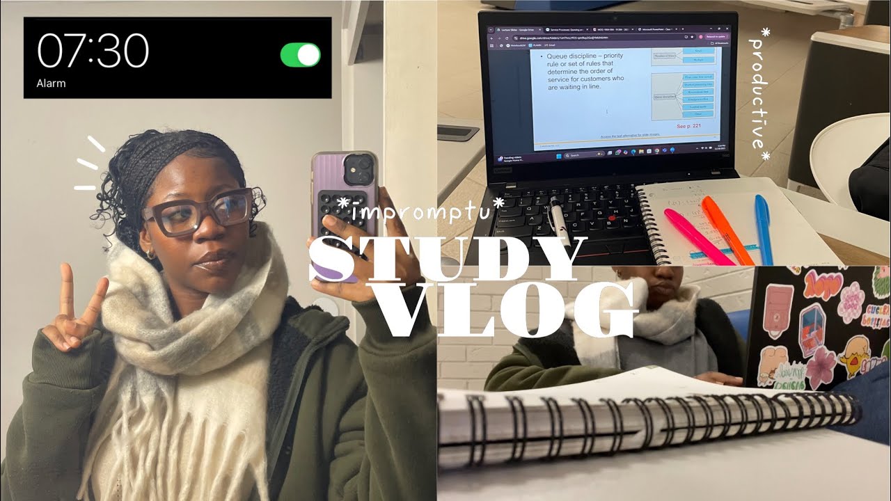 UNI STUDY VLOG 💻| international diaries + productive + study tips + grocery shopping + hauls
