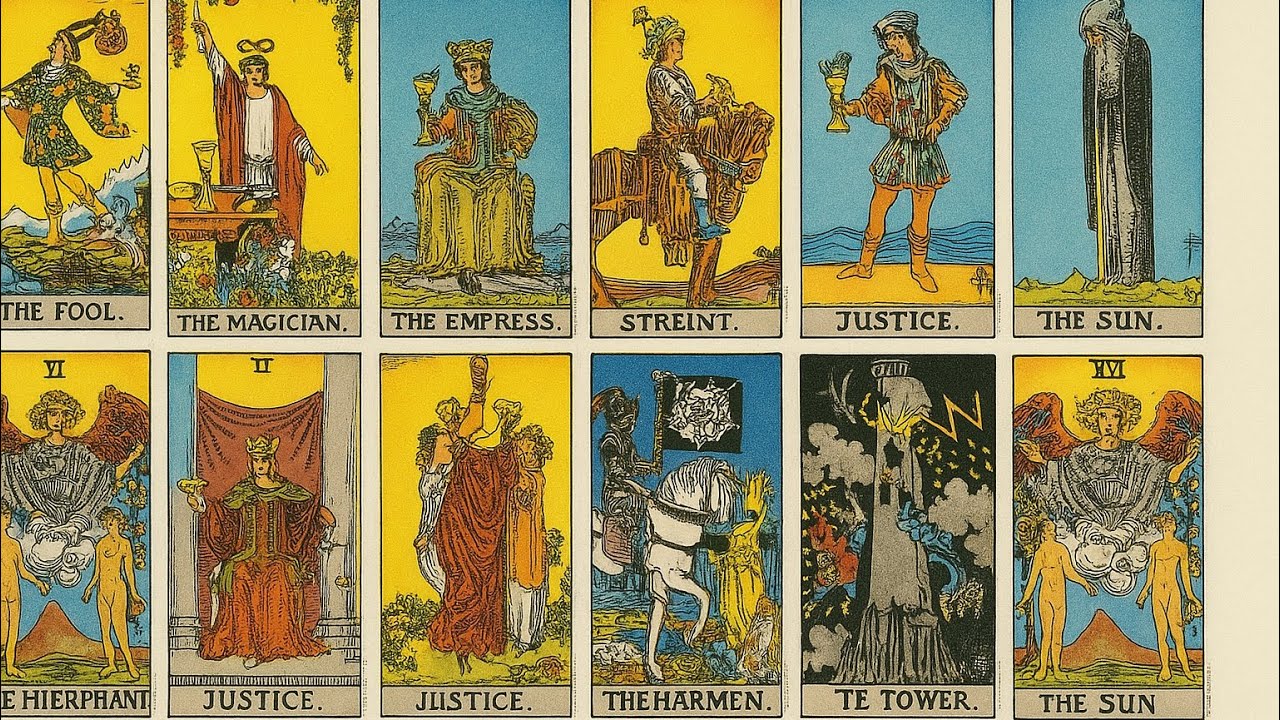 The Major Arcana & Their Zodiac Signs💙🔮💙
