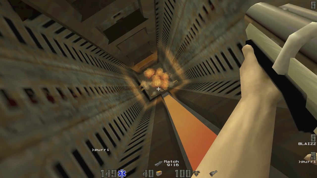 Quake 2 Deathmatch - Purri vs. Blaizz - EDL #15 WB Finals #2