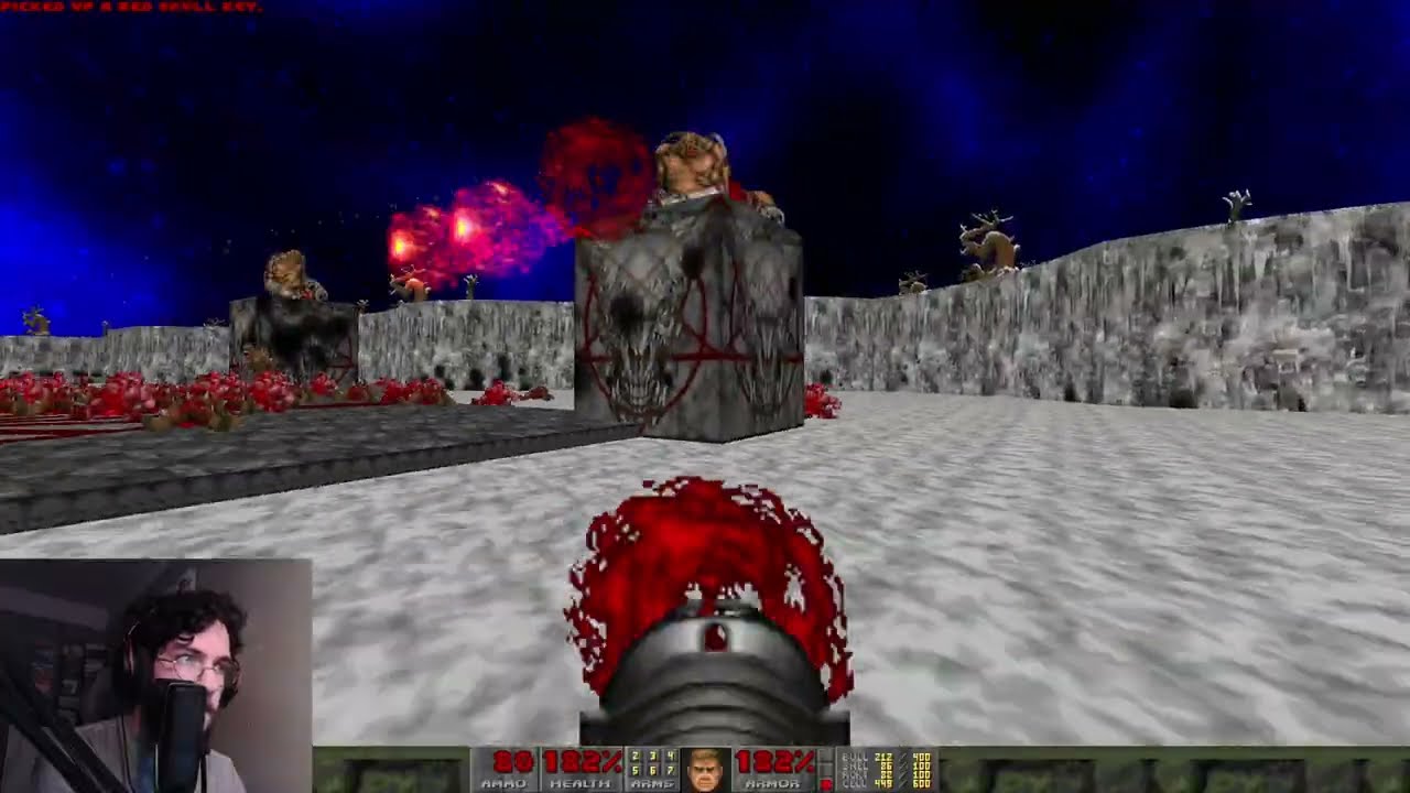 Rush (100%) MAP04: White Fields