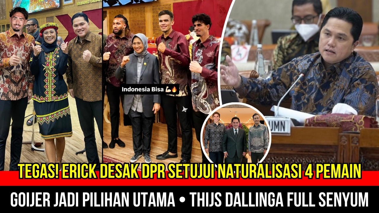 🔴TEPAT MALAM INI! DPR Restui Proses 4 Pemain Baru Timnas~Sumpah WNI Minggu Depan~Herdman Sumringah