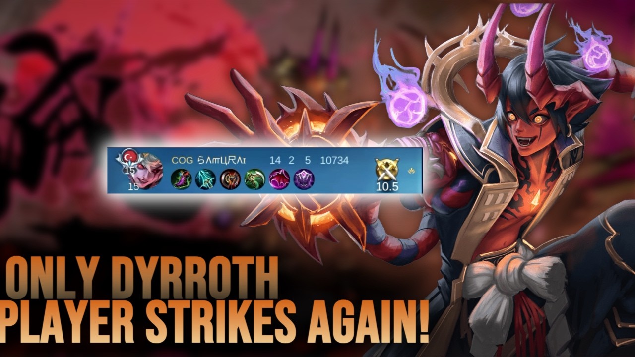 Only Dyrroth Player Strikes Again! | Road to Mythic #37
