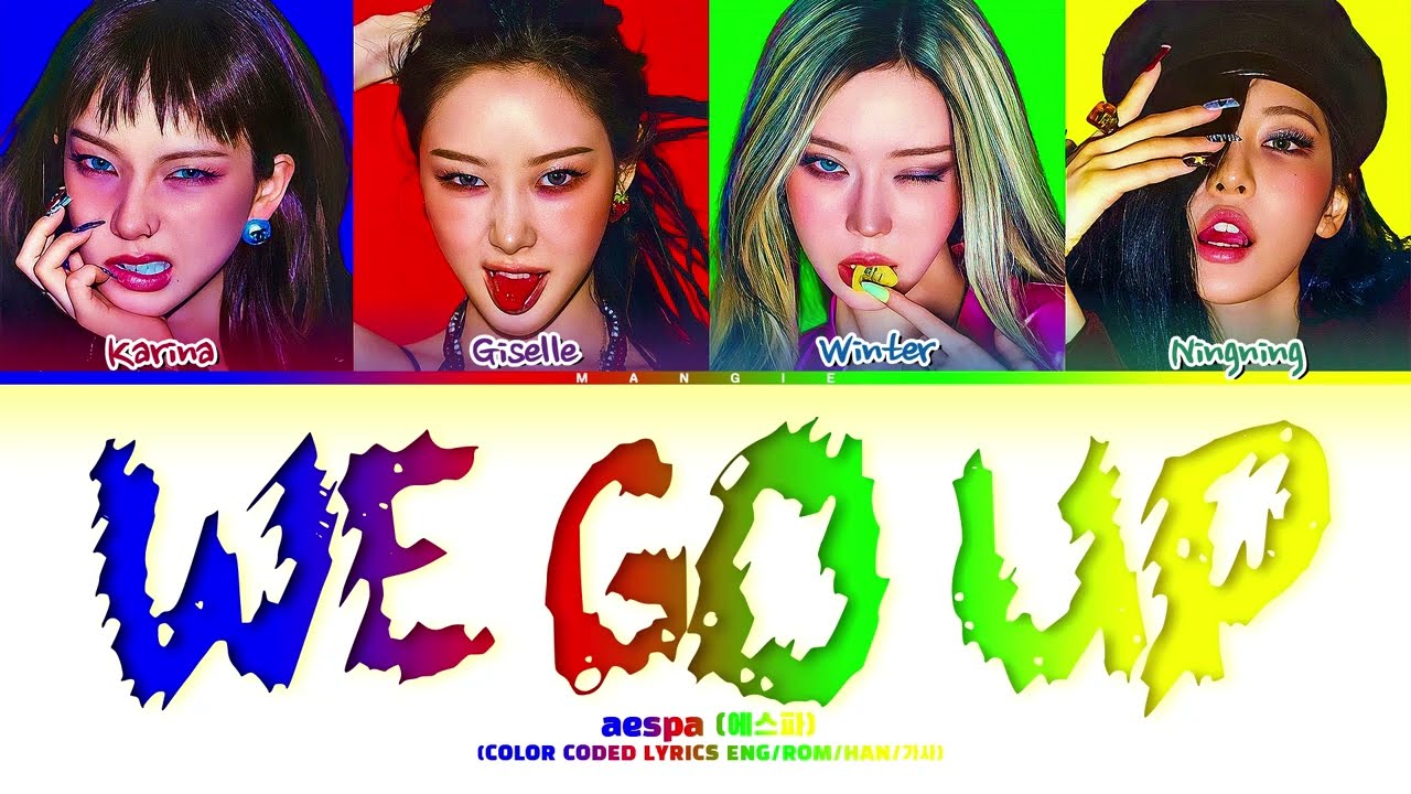 [Request #𝟐𝟕𝟎] [𝐀𝐈 𝐂𝐎𝐕𝐄𝐑] How would 𝐚𝐞𝐬𝐩𝐚 (에스파) sing '𝐖𝐄 𝐆𝐎 𝐔𝐏' (Color Coded Eng/Rom/Han/가사)