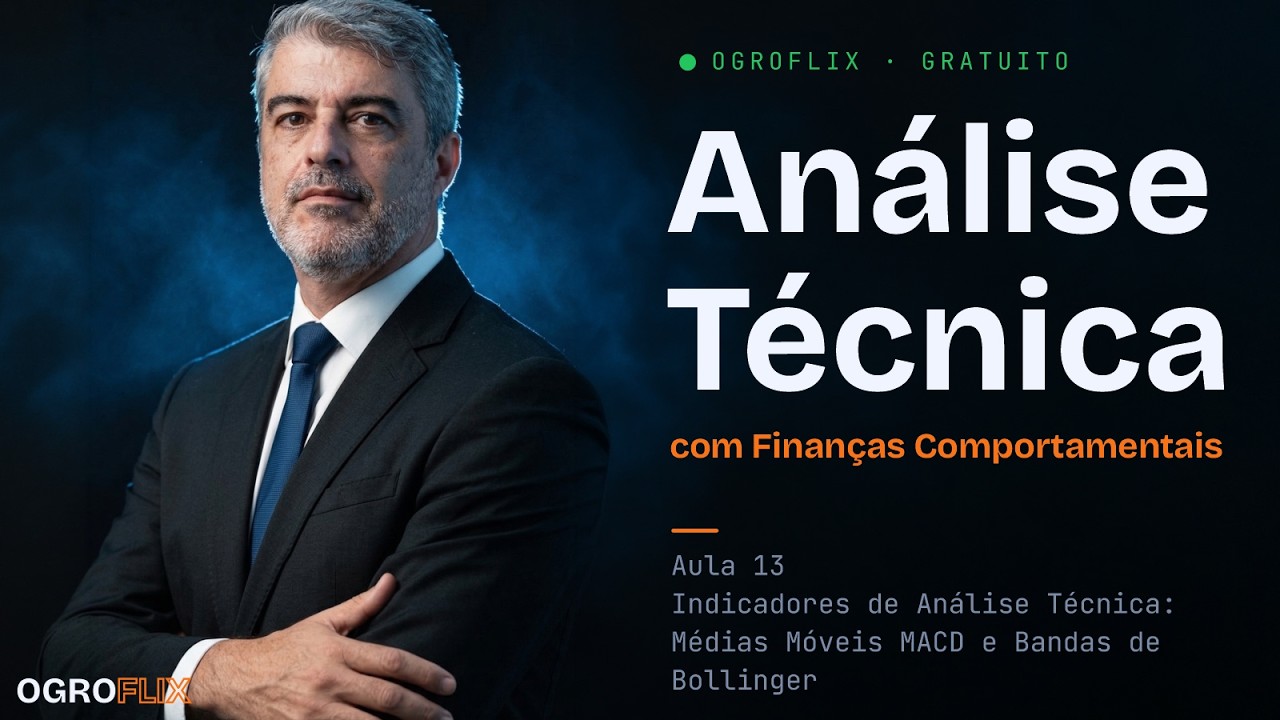 13 - Indicadores de Análise Técnica - Médias Móveis MACD e Bandas de Bollinger