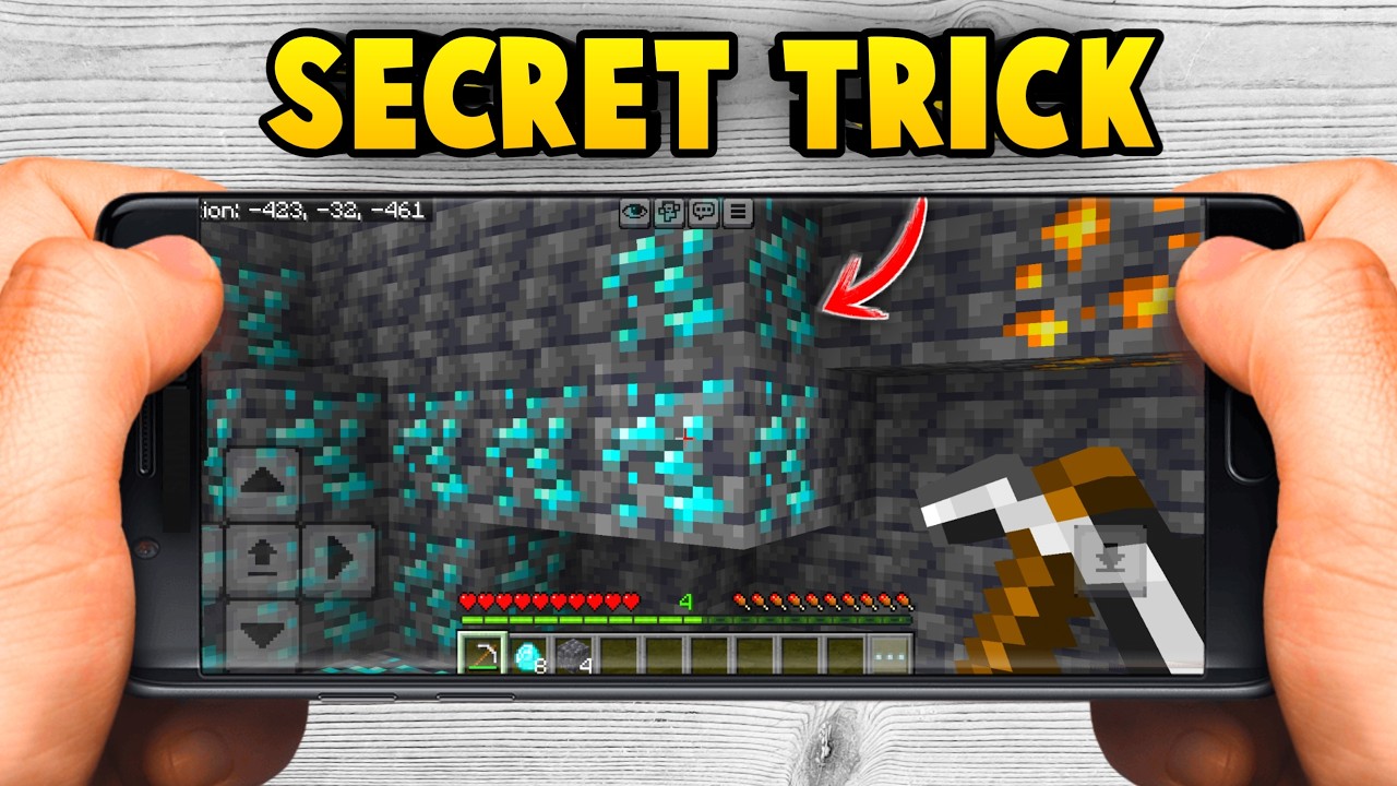 How to Find Diamonds in Minecraft Pocket Edition 1.22+ | Minecraft How to Find Diamonds in Mobile