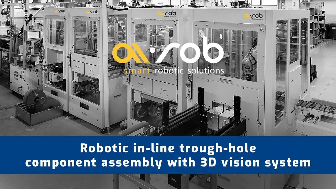 3D Vision System perfects THT component assembly process