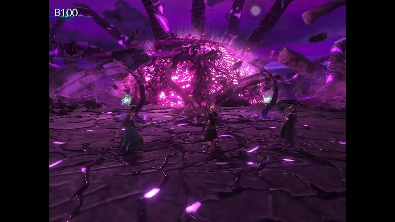 FF7 EC: Koralyan FTP B100 Midgar Falls SOLO Cloud Water DPS