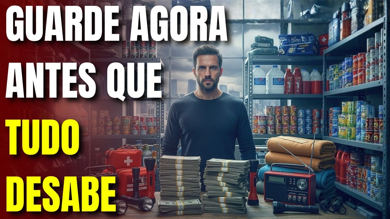 13 Itens que você PRECISA guardar AGORA antes da Crise Econômica