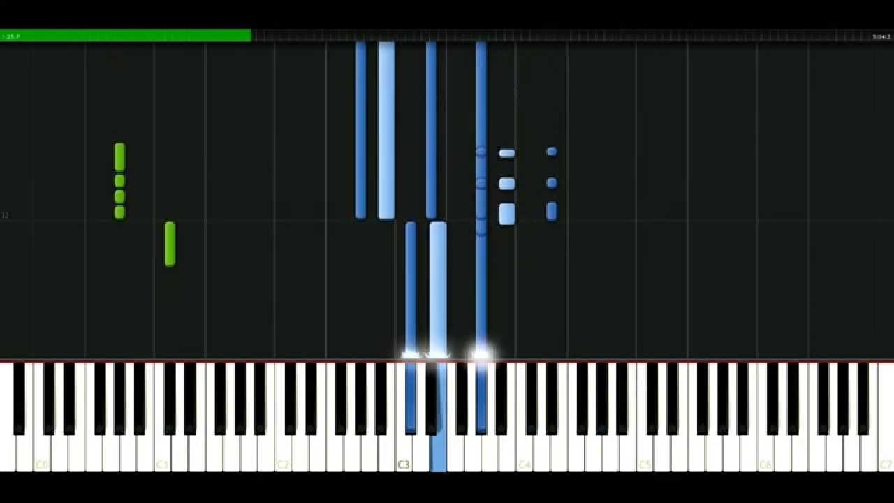 Billy Idol - Eyes without a face [Piano Tutorial] Synthesia | passkeypiano