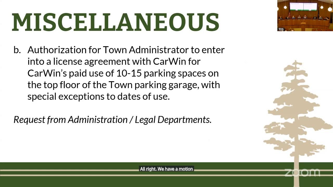 Town Council Meeting  March 12, 2026  6pm
