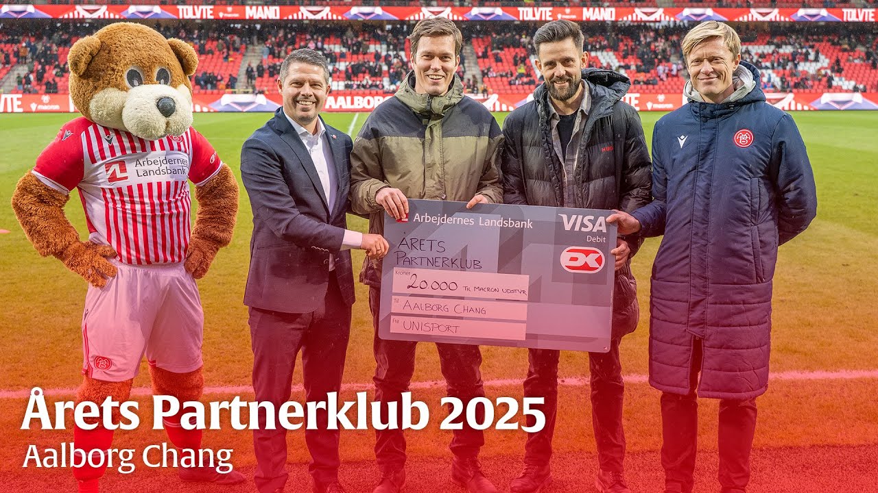 &Aring;rets Partnerklub  i AaB 2025 - Aalborg Chang