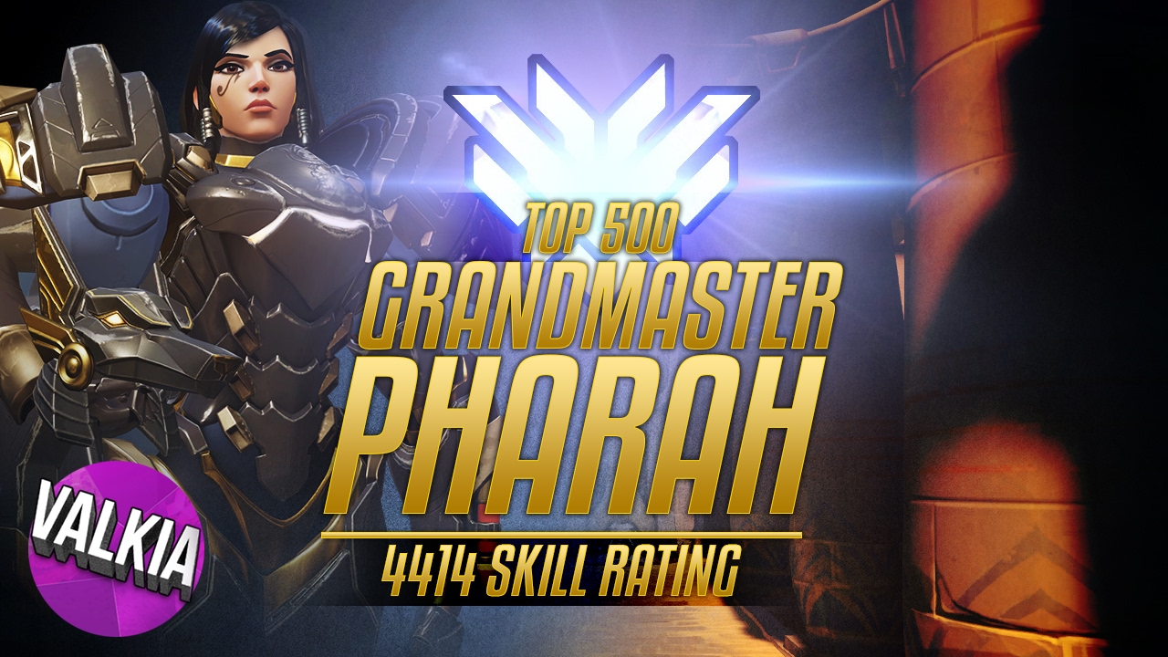 Top 500 Grandmaster Pharah [4414] || 57% Kill Participation / 46 Elims || Valkia