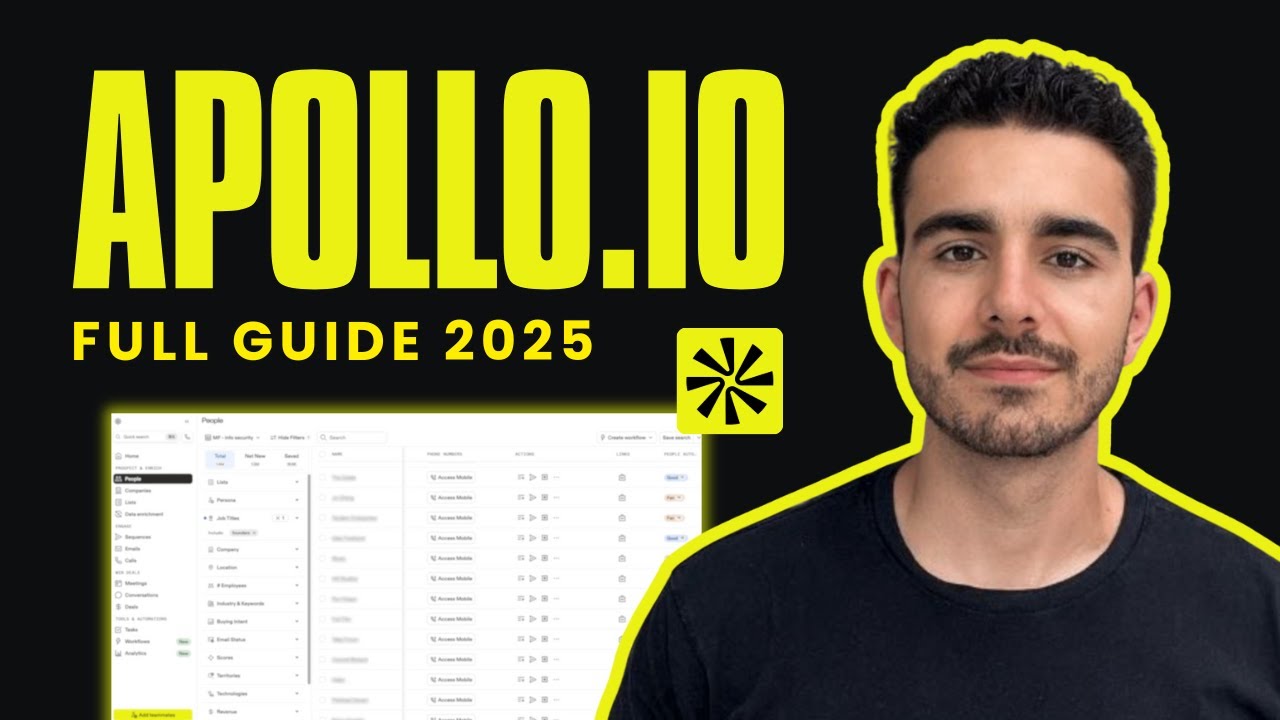 Apollo.io Lead Generation - 2025 Tutorial