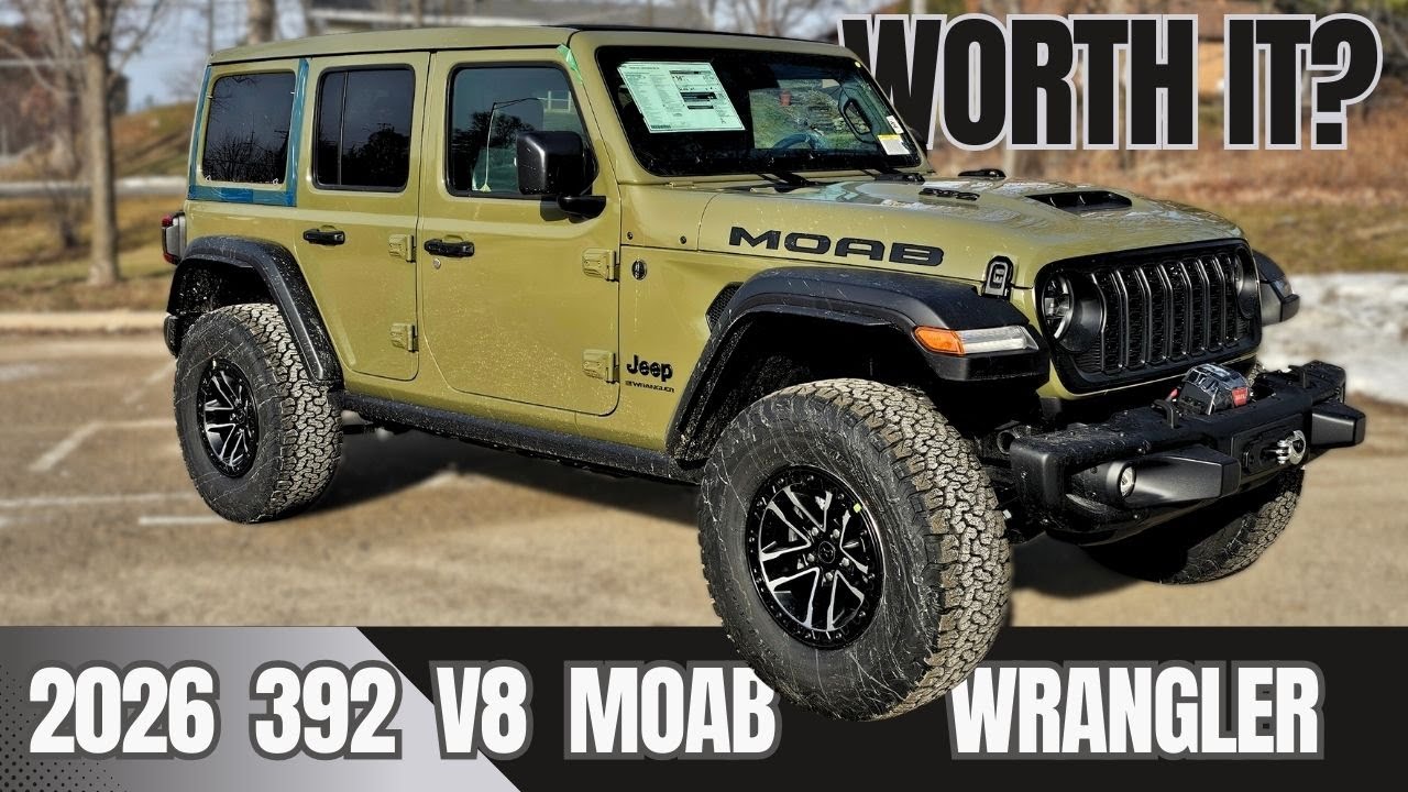 Jeep 392 Moab Wrangler 2026 года | Стоит ли оно того? | Вышла первая версия Twelve 4 Twelve Edition
