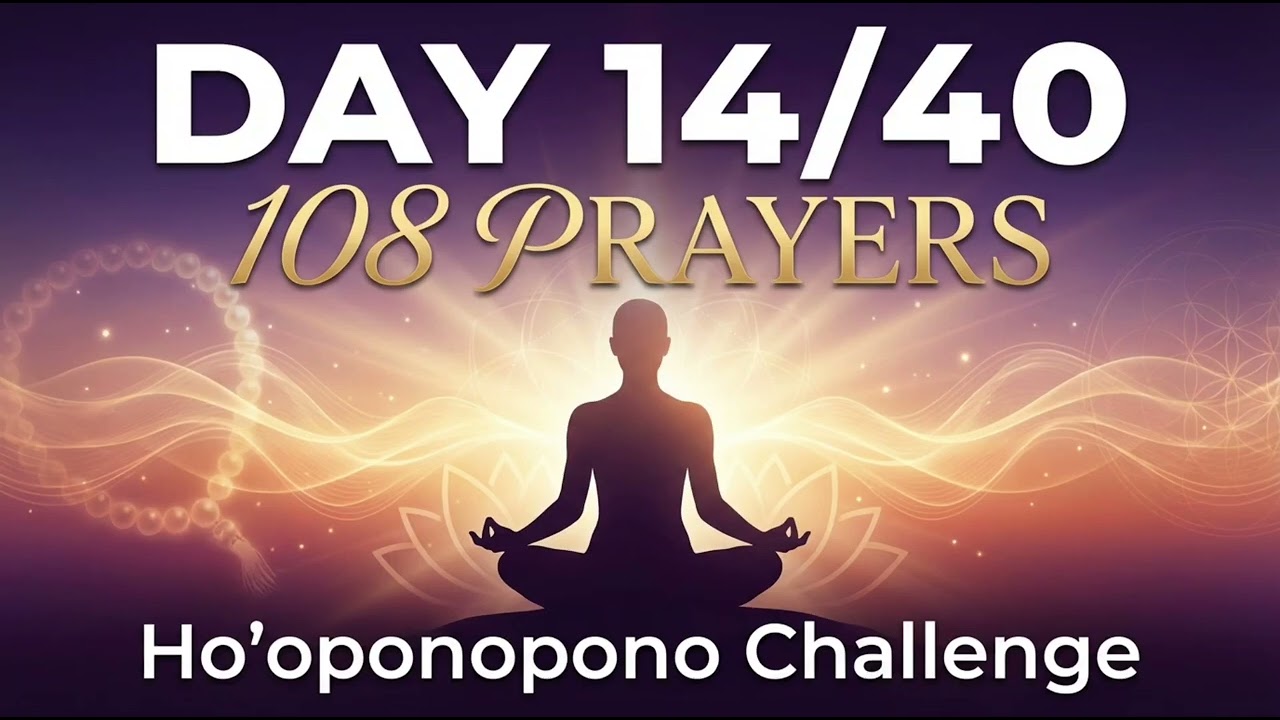 Day 14/40 🙏 Live Practice108 Prayers Ho'oponopono