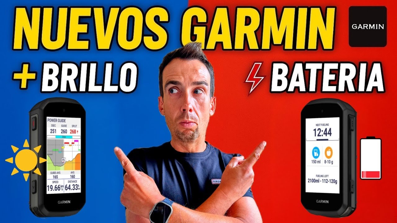 NUEVOS GARMIN EDGE 550 & 850 🚴‍♂️ ¡Pantalla TOP pero Batería FLOJA 🔋!