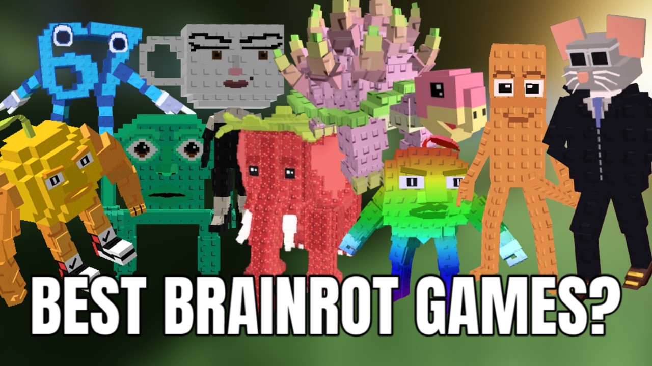 Trying To Find The Best Roblox Brainrot Games