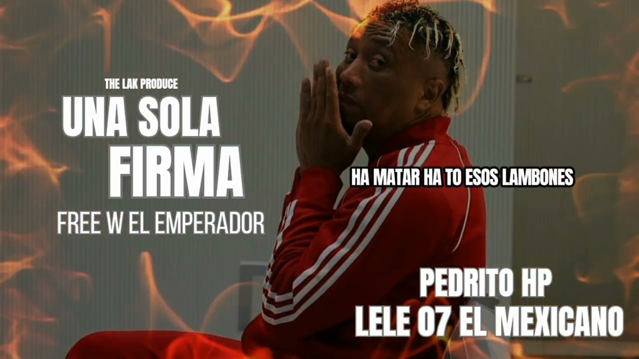 PEDRITO HP ❌ LELE 07 EL MEXICANO: TEMA: UNA SOLA FIRMA: FREE: W. FREE:RK. FREE:PEDRITO HP 