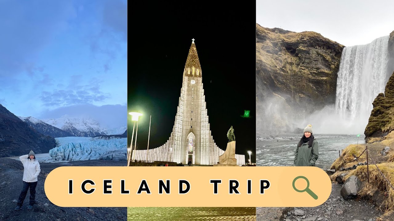 Iceland Vlog - Golden Circle, South Coast, Waterfalls and Rain  | pinay in portugal