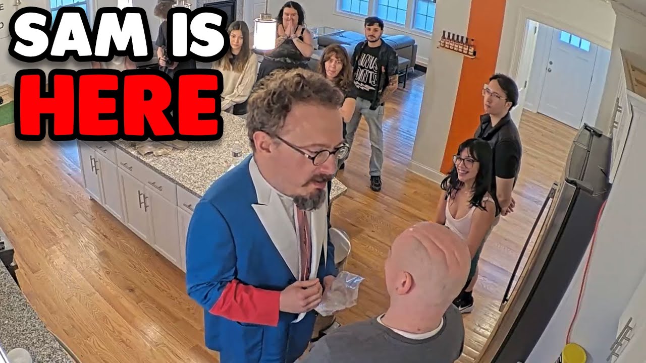 Sam Hyde shows up and gets the fish started on their first challenge!