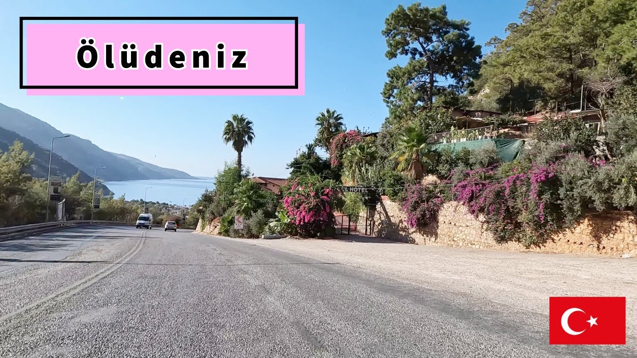 Fethiye to Ölüdeniz Driving Tour, Turkey | City Travel & Sightseeing with Immersive Sound
