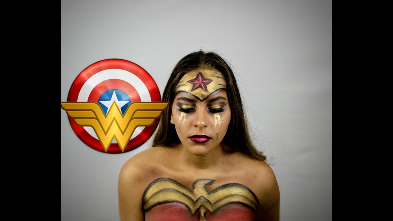 WONDER WOMAN 2017  BODY PAINT
