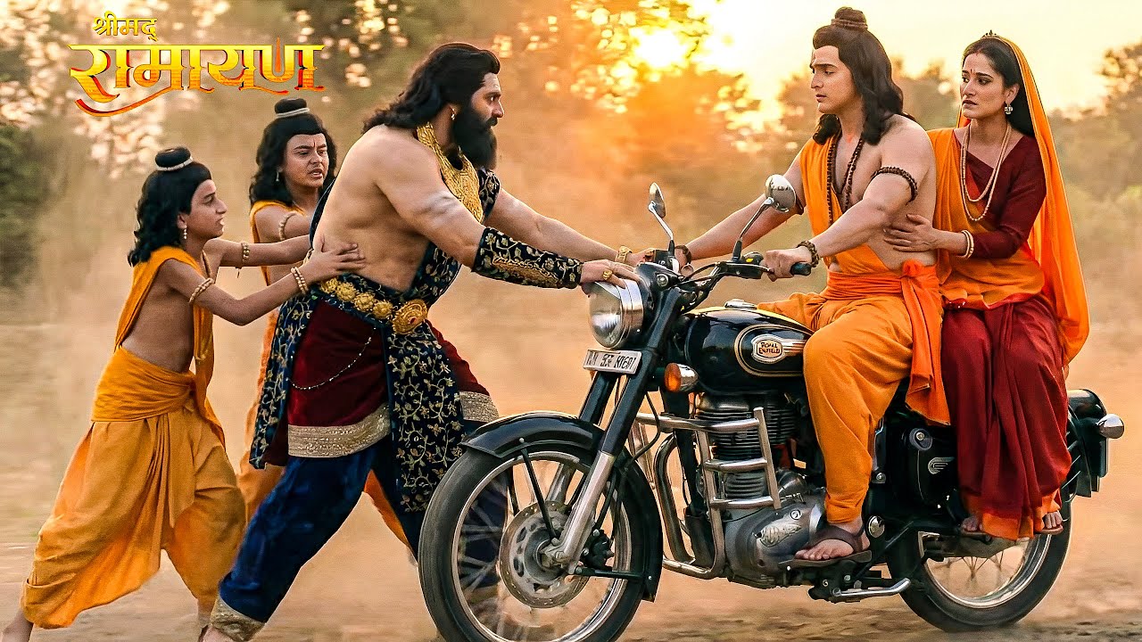 जब रावण ने रोका राम-सिया को तब लव-कुश ने पकड़ा रावण को ! || Shrimad Ramayan | Full Episode ||