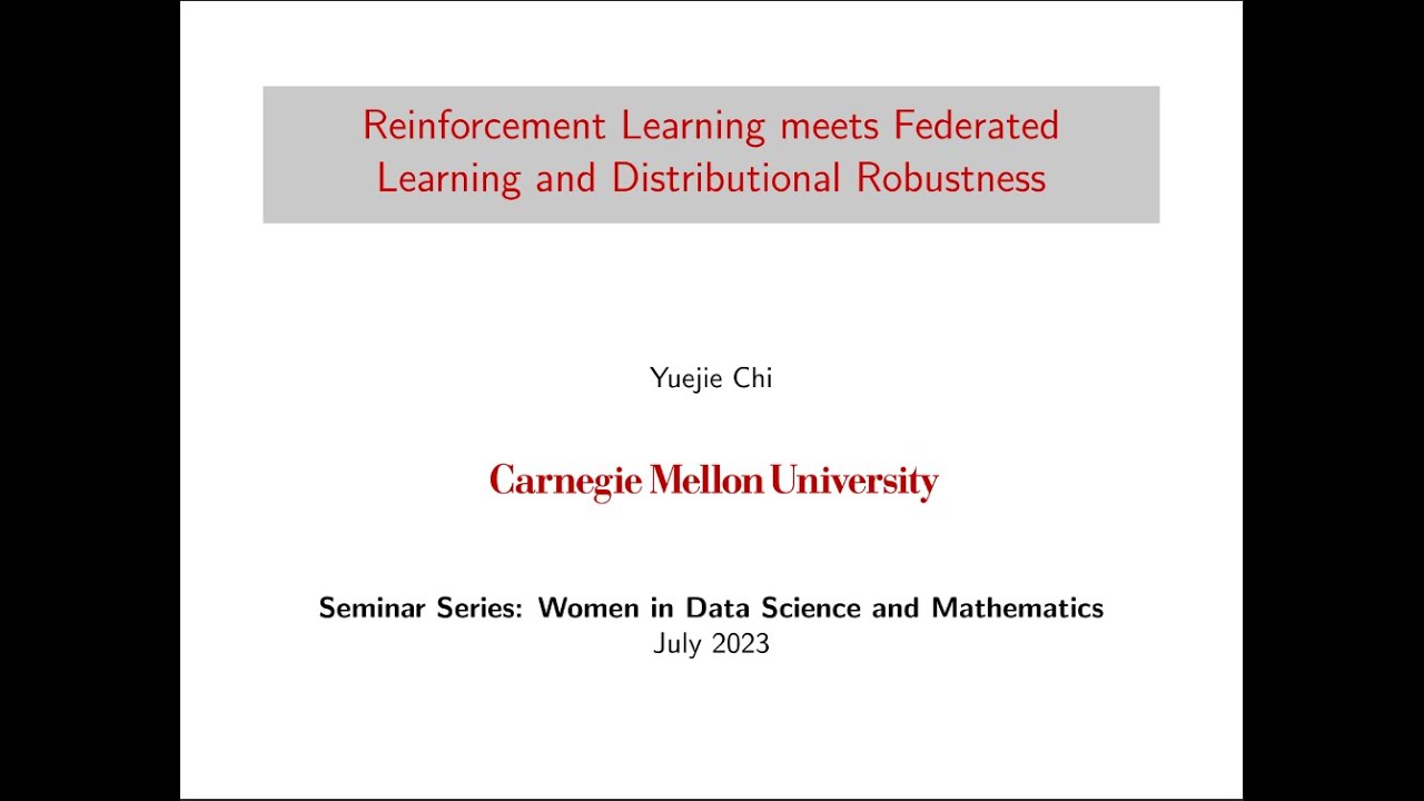 Reinforcement Learning meets Federated Learning and Distributional Robustness