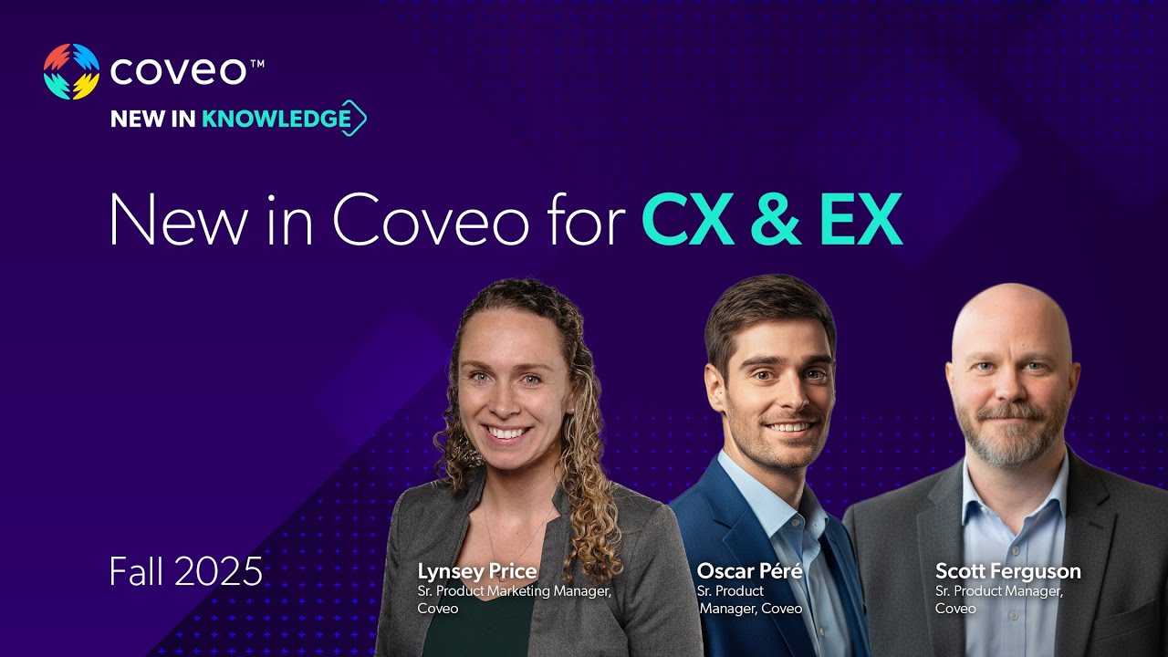 New in Coveo: Knowledge | Fall 2025