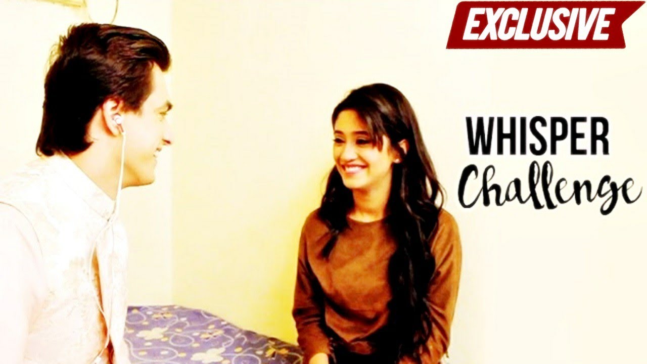 EXCLUSIVE! The Whisper Challenge With Shivangi Joshi & Mohsin Khan | Yeh Rishta Kya Kehlata Hai