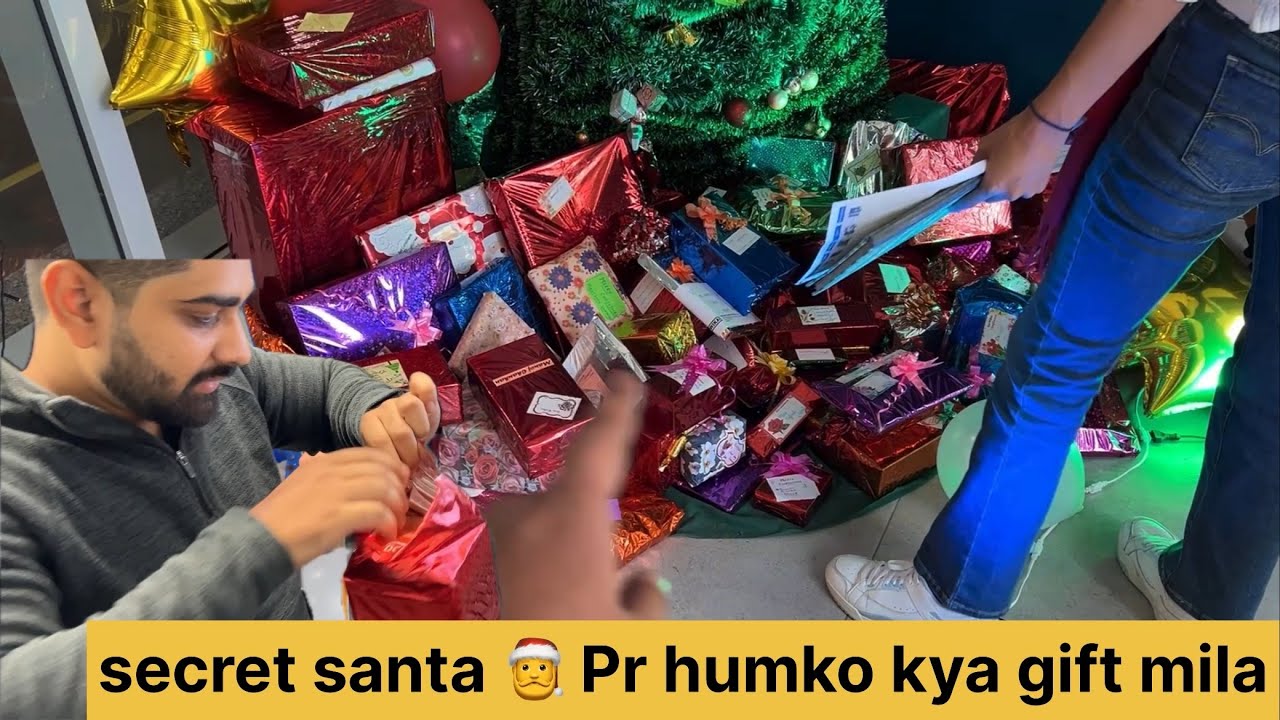 Secret Santa 🎅 pr humko kya gift mila…
