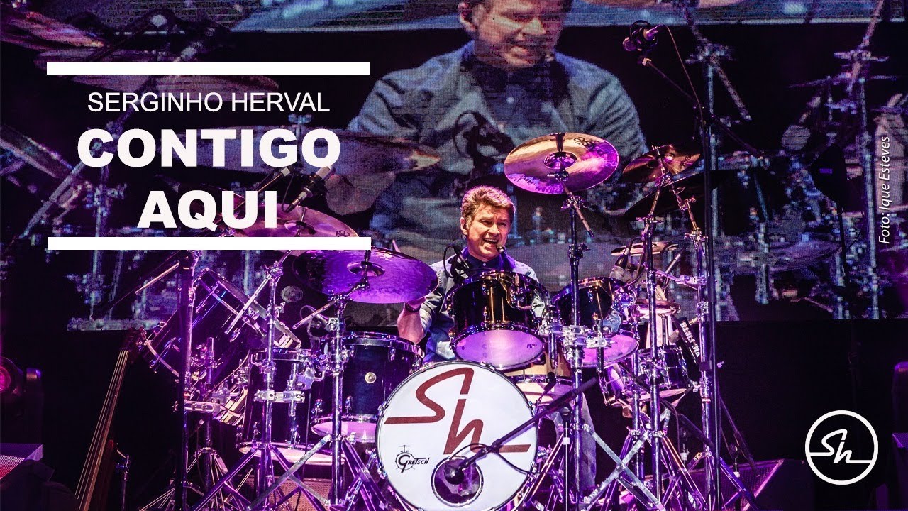 Contigo Aqui (Here With You) - Serginho Herval | Hillsong (Lyric)
