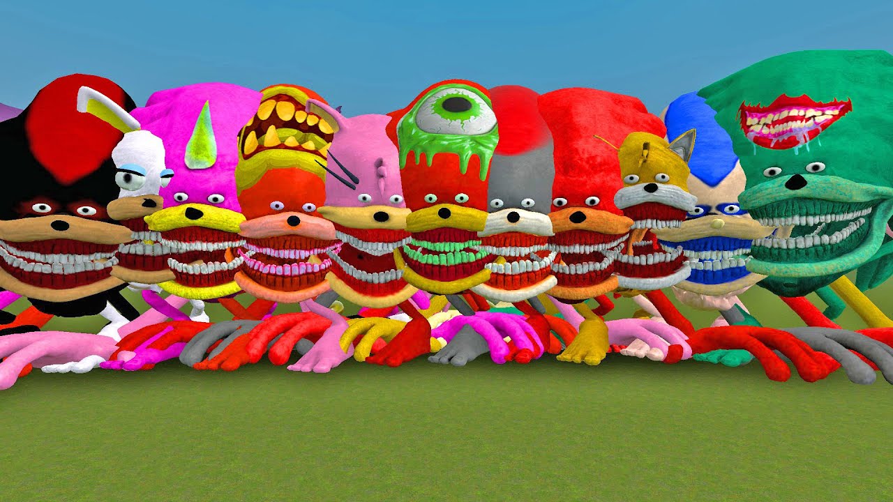 I Barely Escaped the Most INSANE Shin Sonic Fight in Garry’s Mod