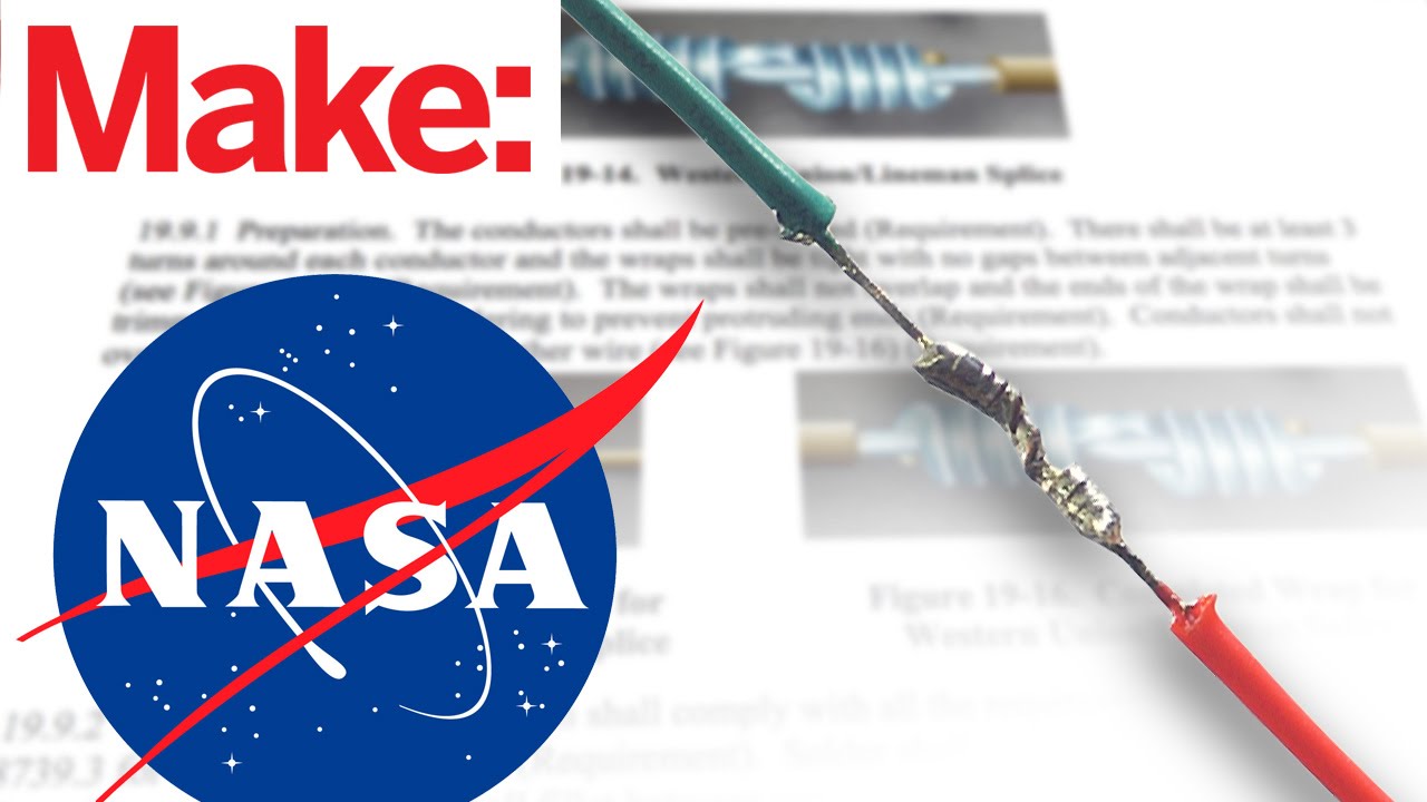 Как соединить провода по стандартам NASA